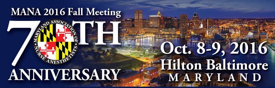 Maryland Association Fall meeting 2016