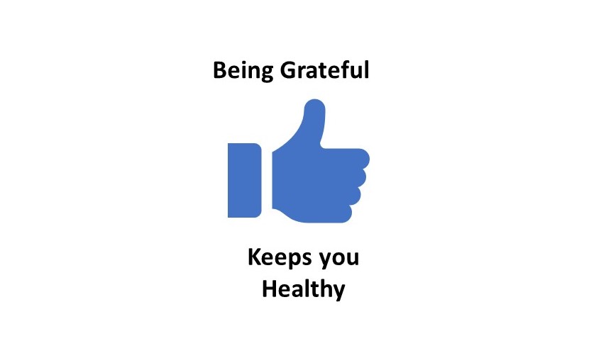 Be Thankful, It’s Healthy