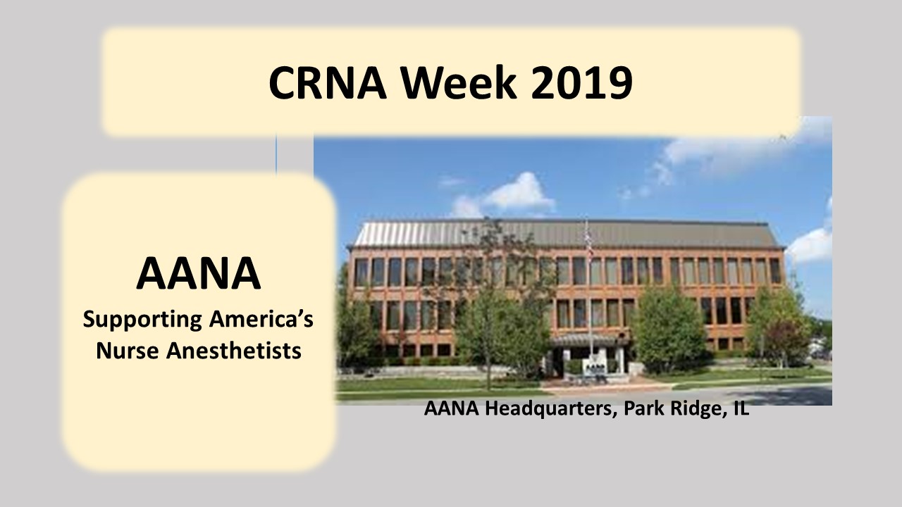 CRNA week 2019