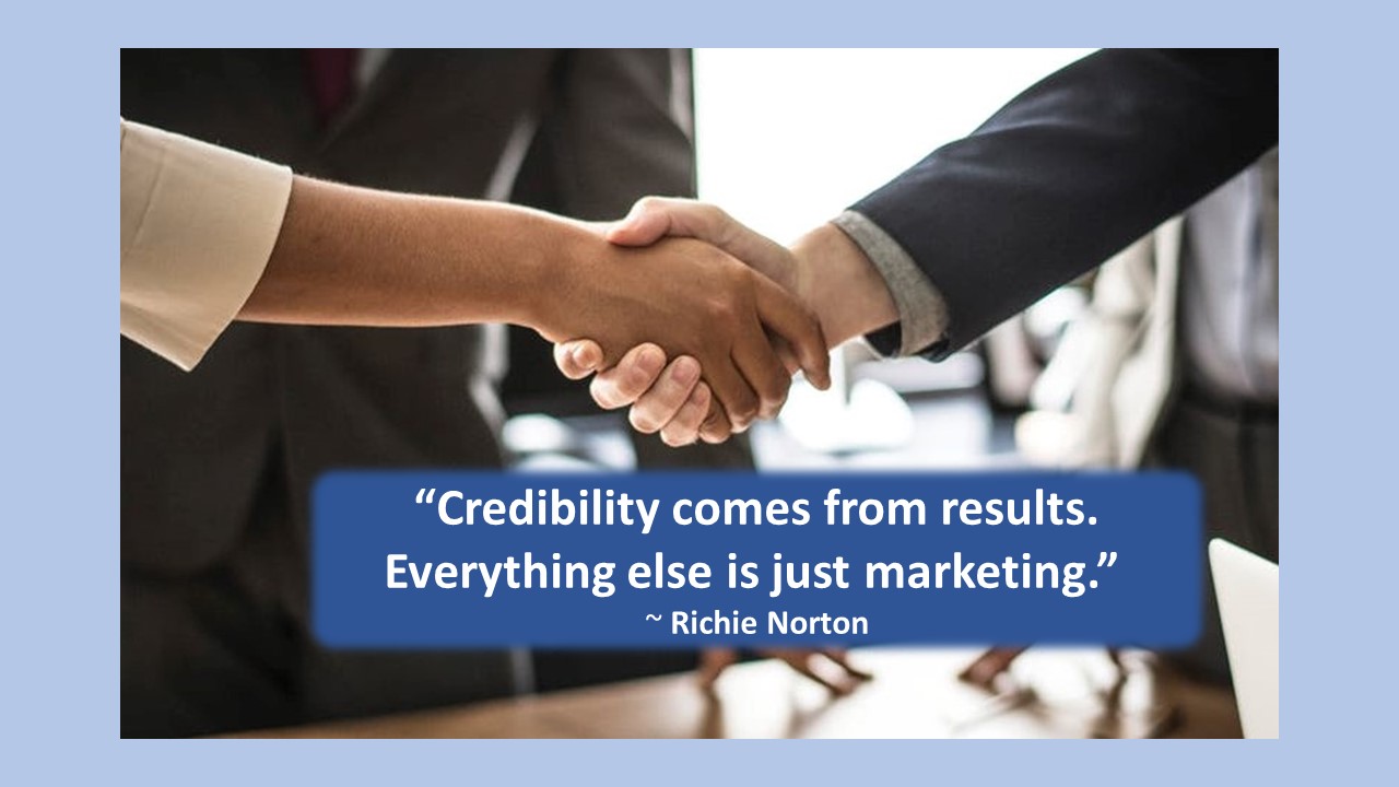 Boost your credibility