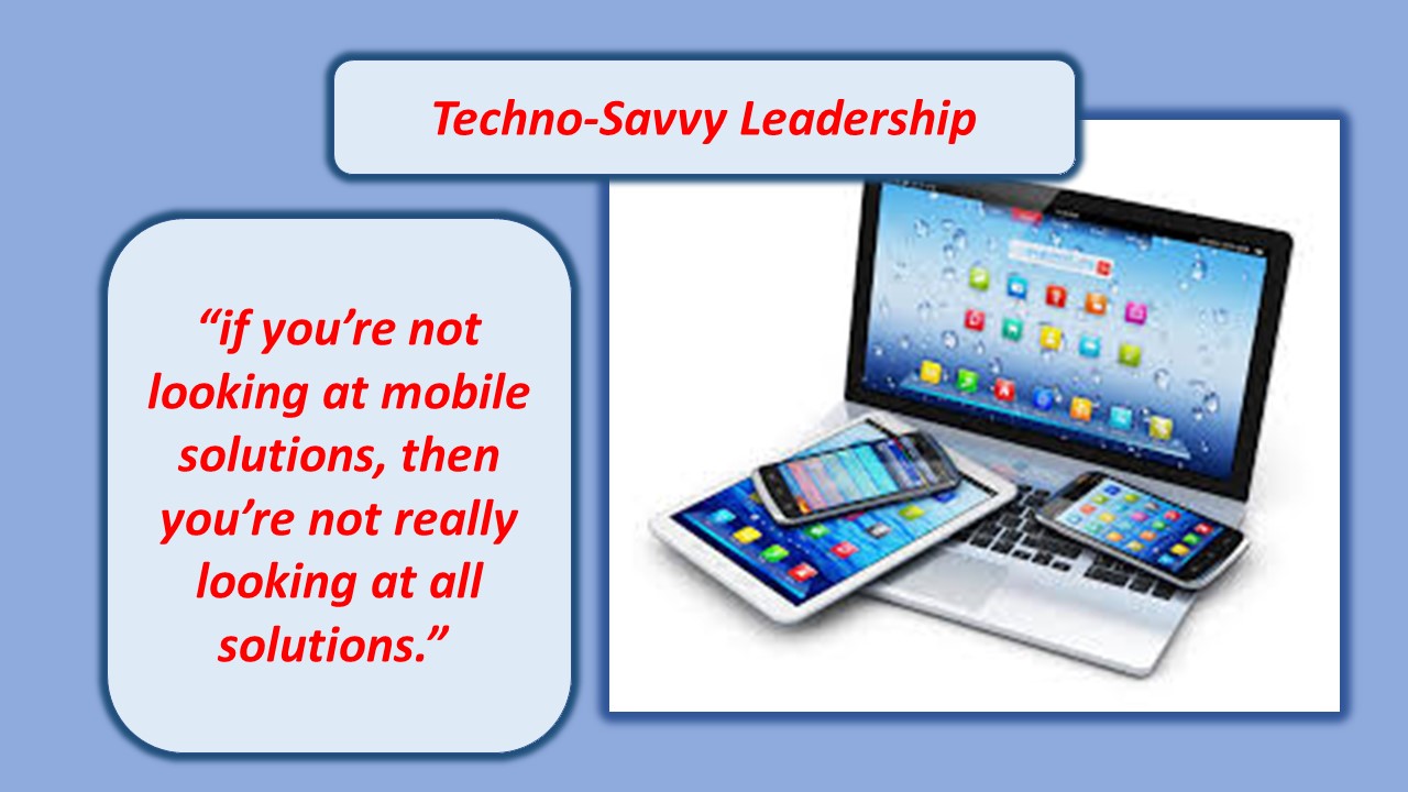 Tech Savvy Leadership