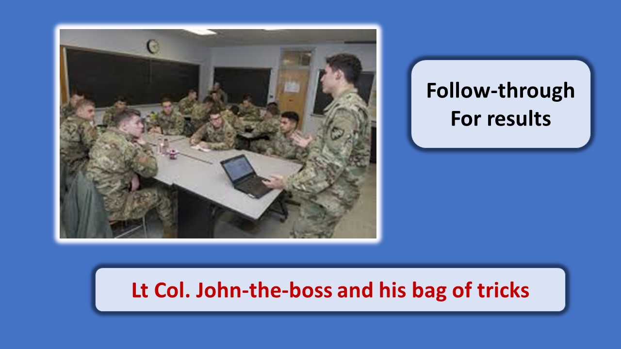 John-the-Boss and the Bag of Tricks