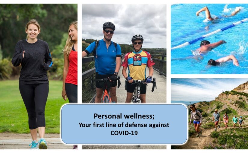 Personal wellness; The first line of defense against COVID-19